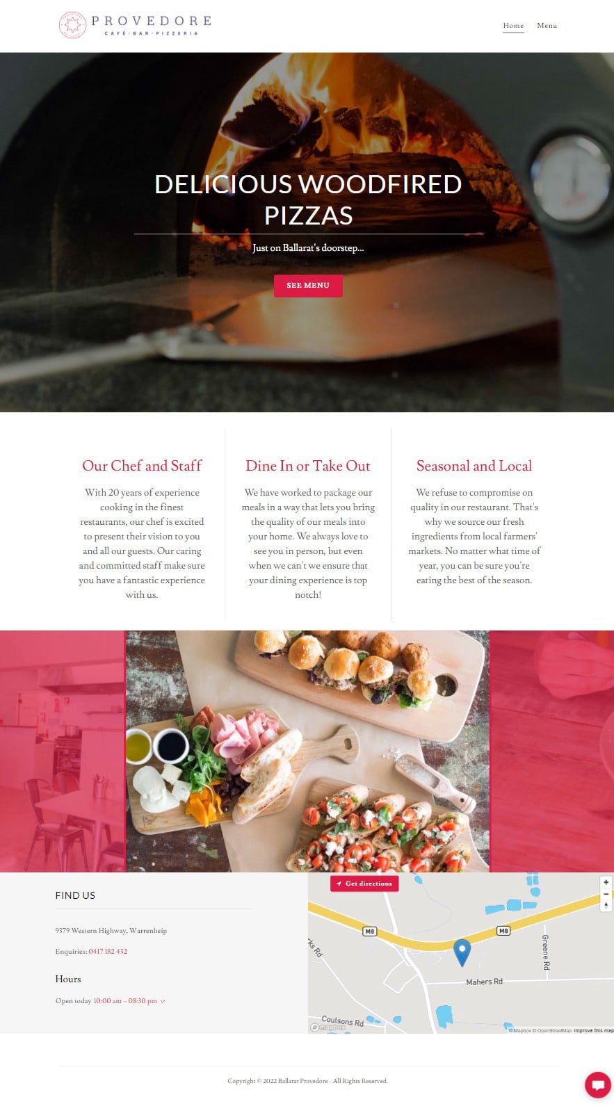 The Ballarat Provedore Website